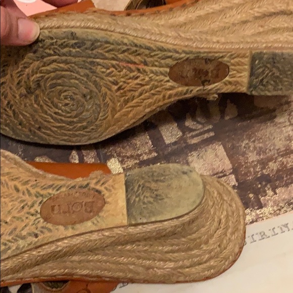 Born Drilles camel brown leather wedge - Picture 8 of 8